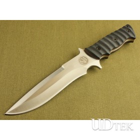 8Cr13 Stainless Steel Dragon Version Fixed Blade Knife Camping Knife UDTEK01233
